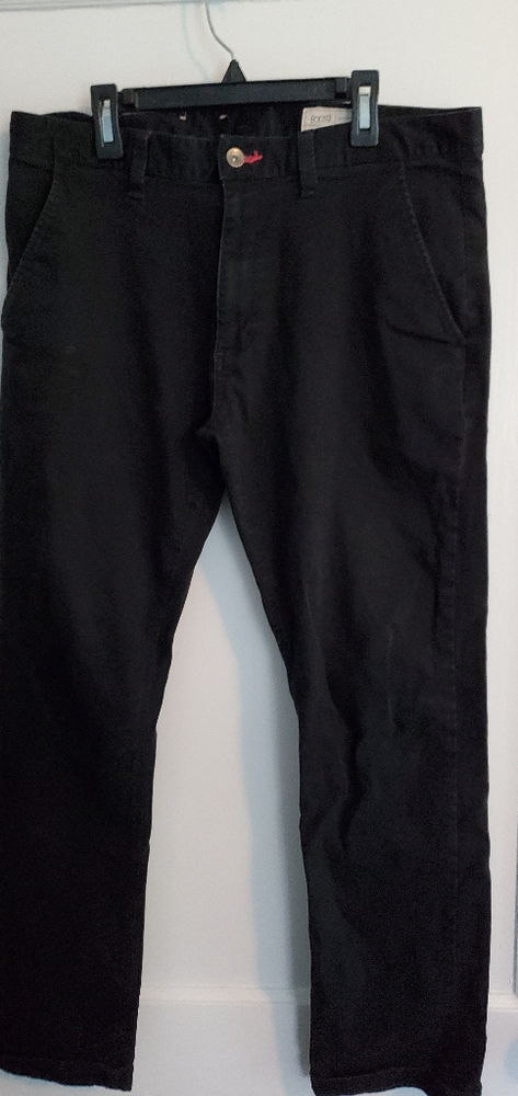 Ccs black slim chino